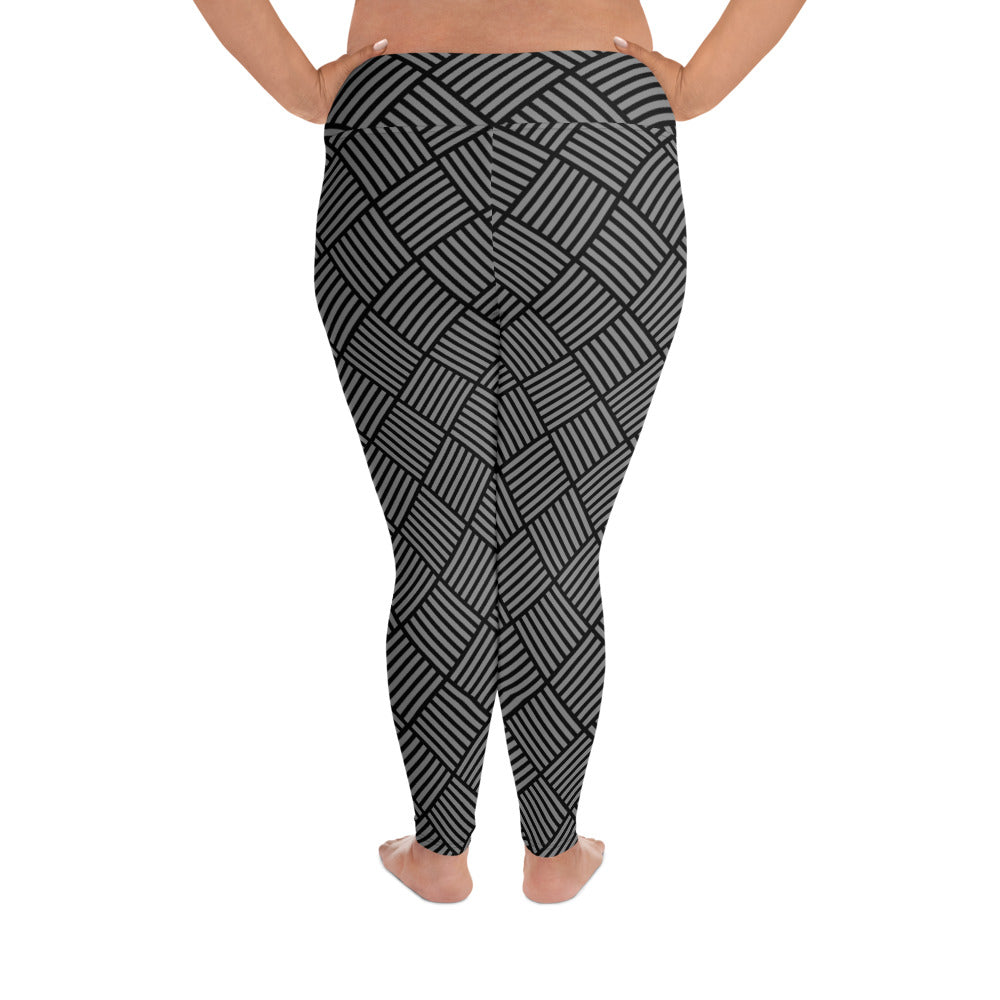 Women's All-Over Print Plus Size Leggings