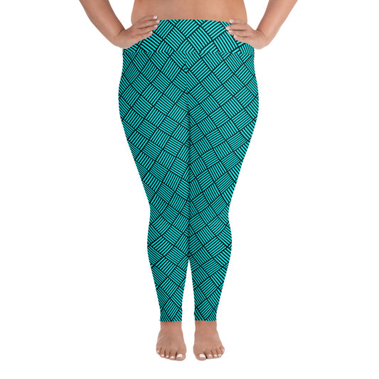 Women's All-Over Print Plus Size Leggings