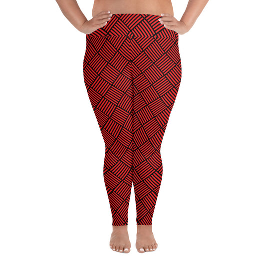 Women's All-Over Print Plus Size Leggings