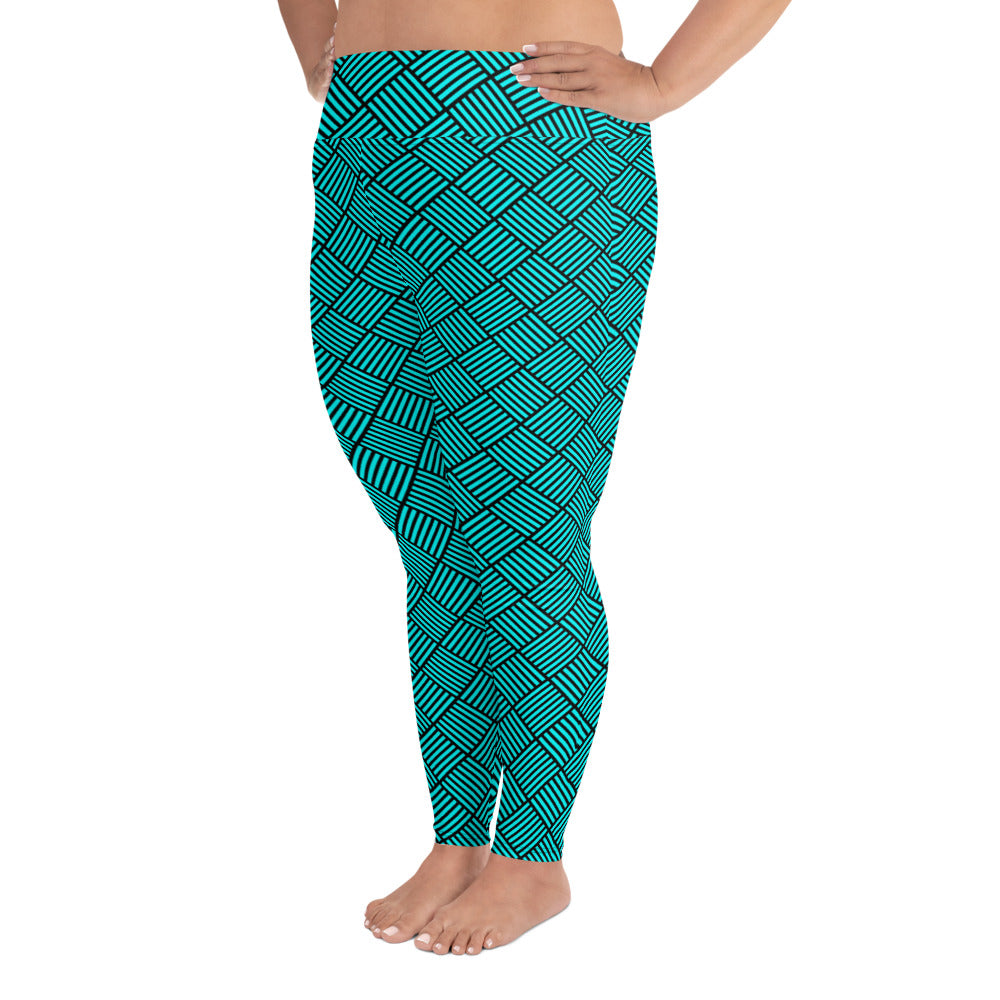 Women's All-Over Print Plus Size Leggings