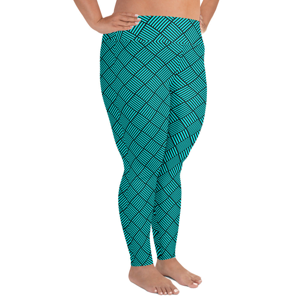 Women's All-Over Print Plus Size Leggings