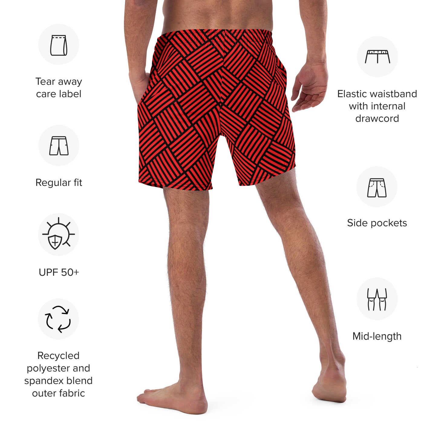 Men's swim trunks