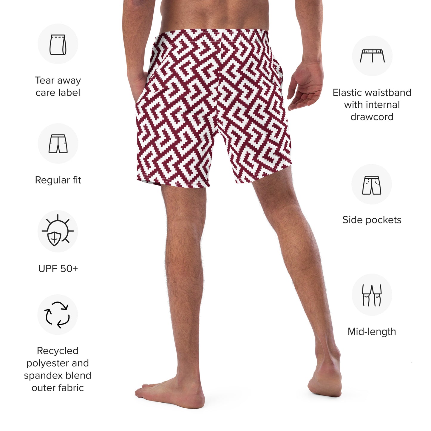 Men's swim trunks