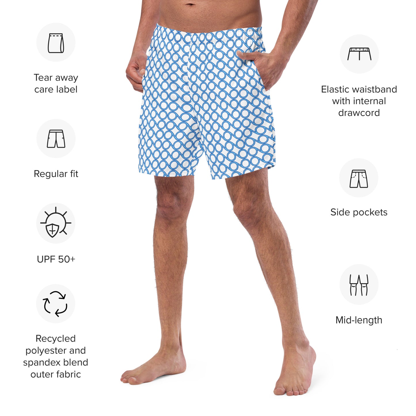 Men's swim trunks