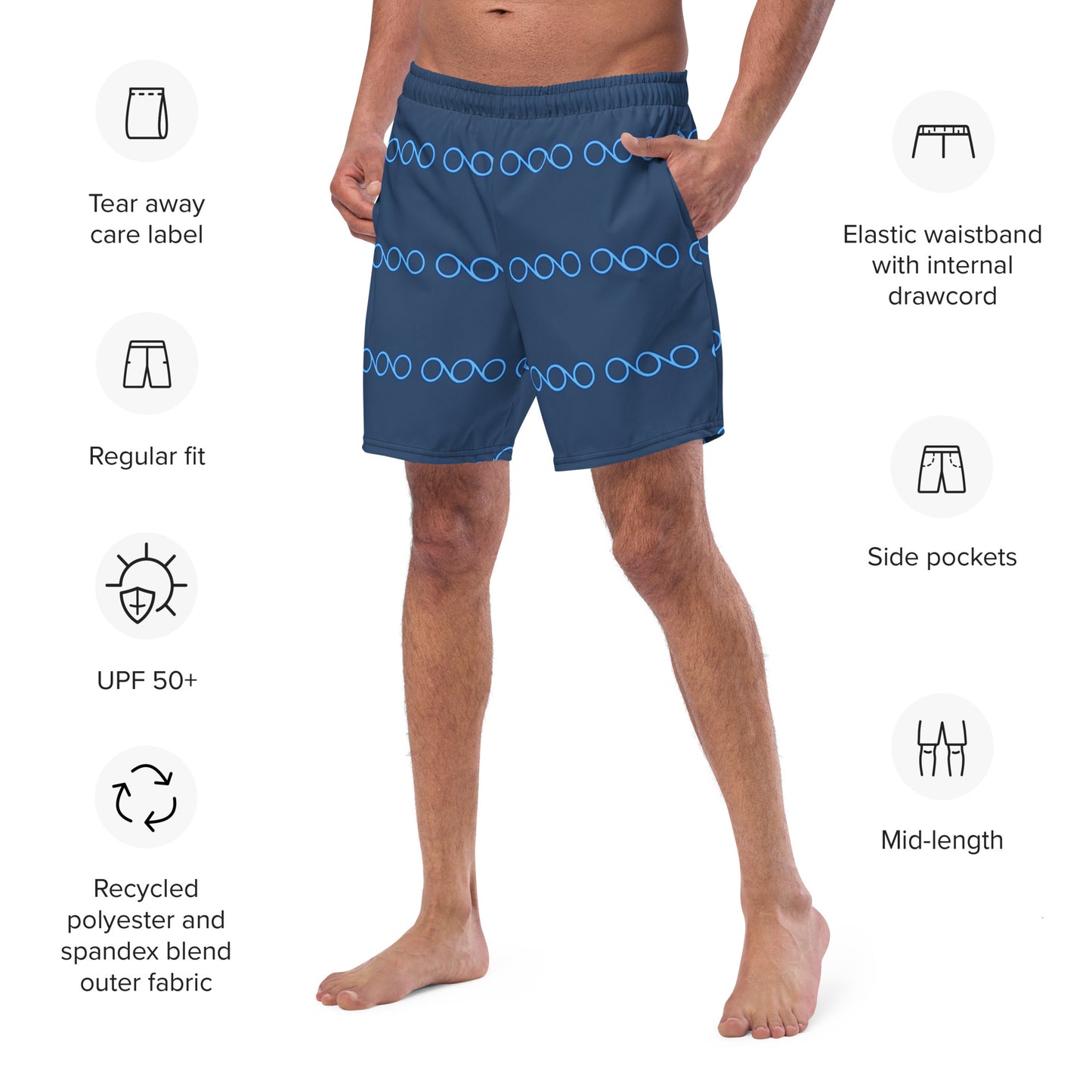 Men's swim trunks