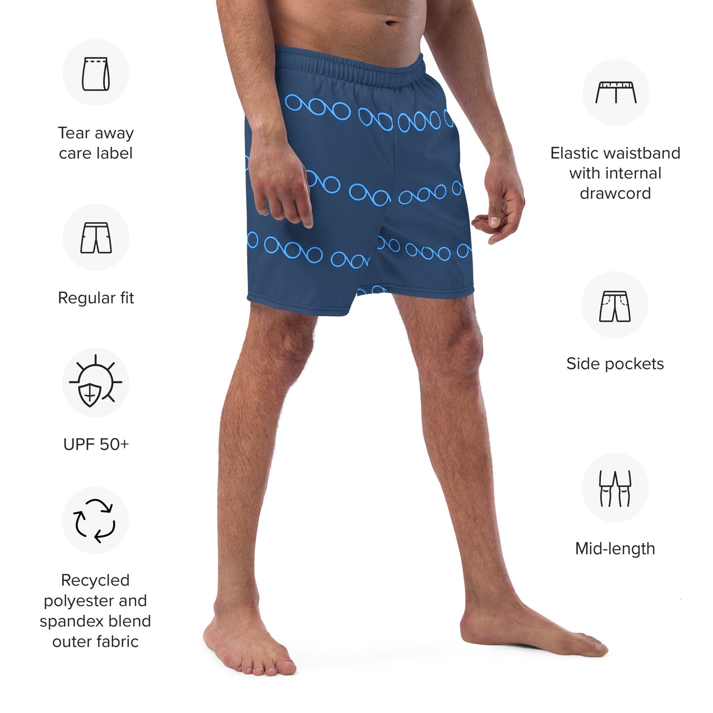 Men's swim trunks