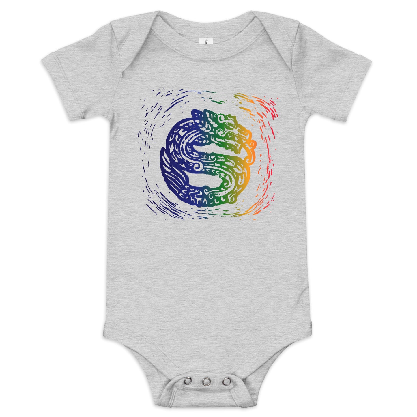 Auron's Artwork - Quetzalcoatl Baby short sleeve one piece