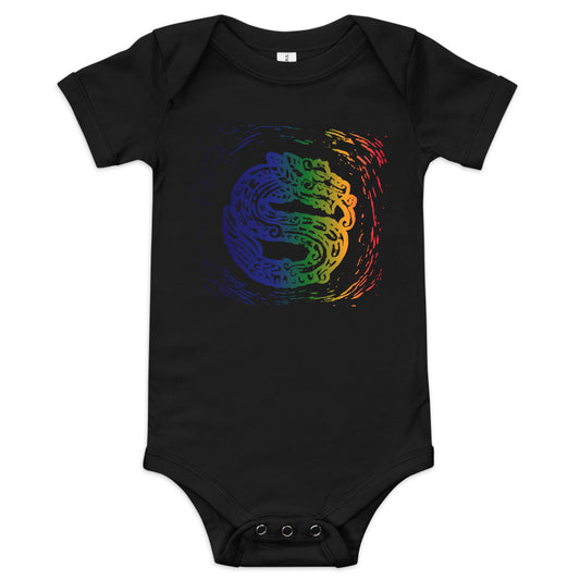 Auron's Artwork - Quetzalcoatl Baby short sleeve one piece