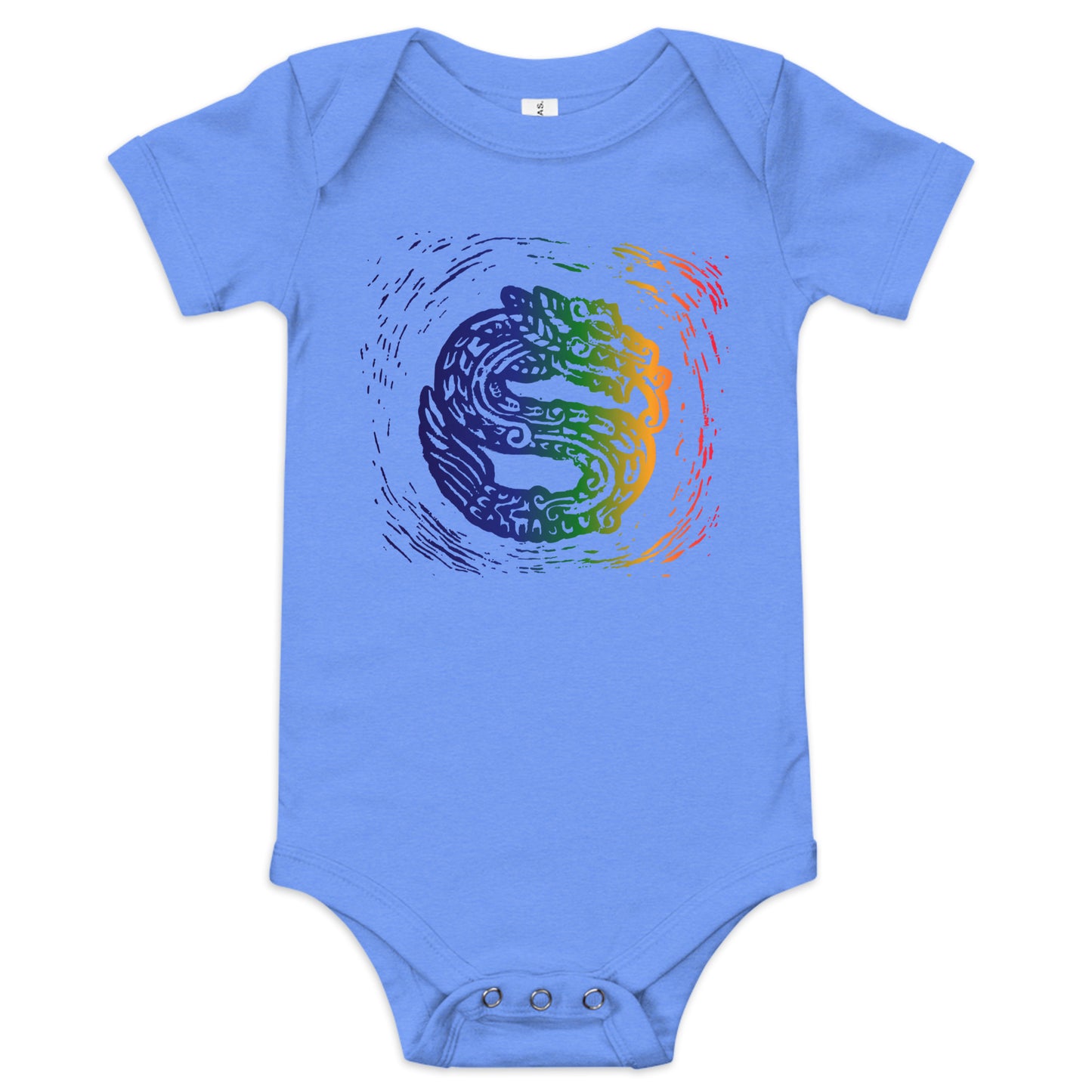 Auron's Artwork - Quetzalcoatl Baby short sleeve one piece