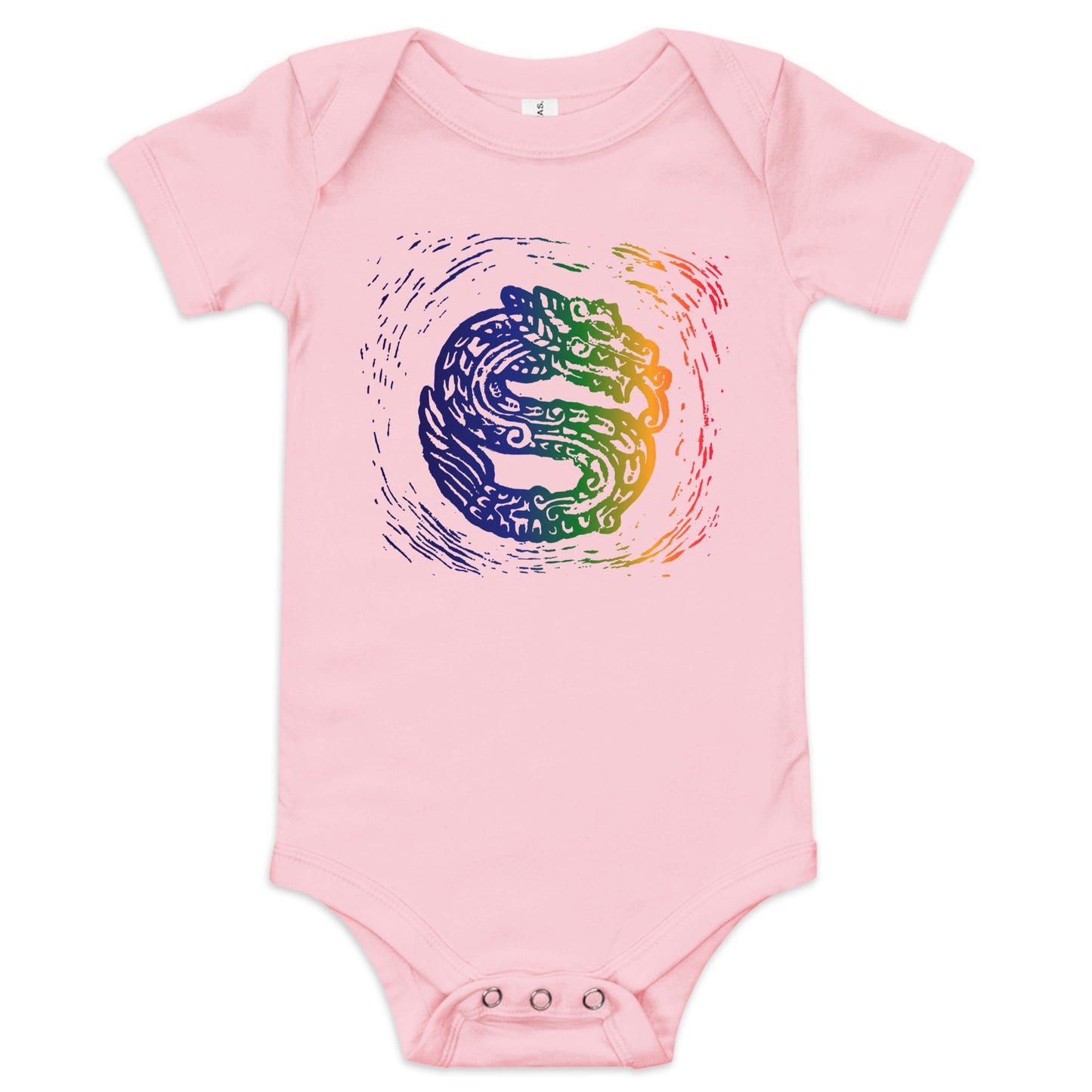 Auron's Artwork - Quetzalcoatl Baby short sleeve one piece