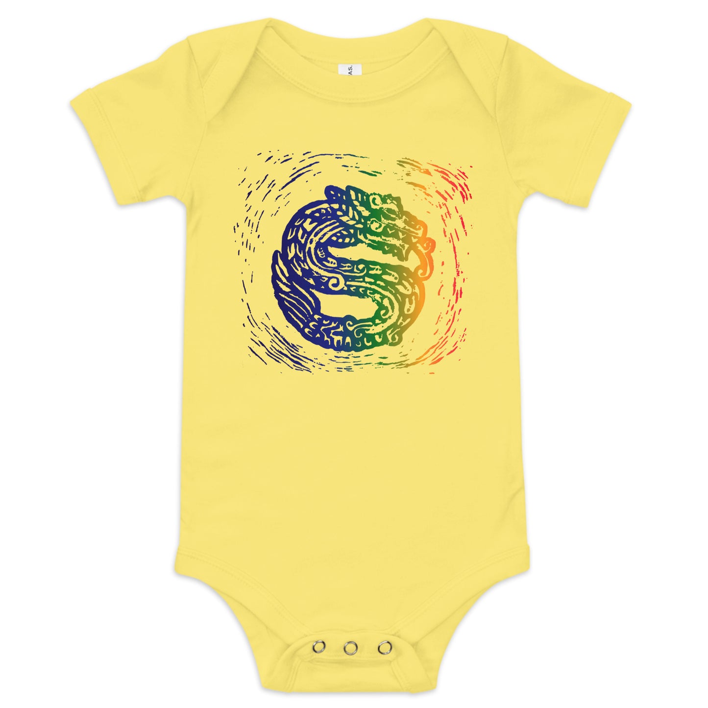 Auron's Artwork - Quetzalcoatl Baby short sleeve one piece