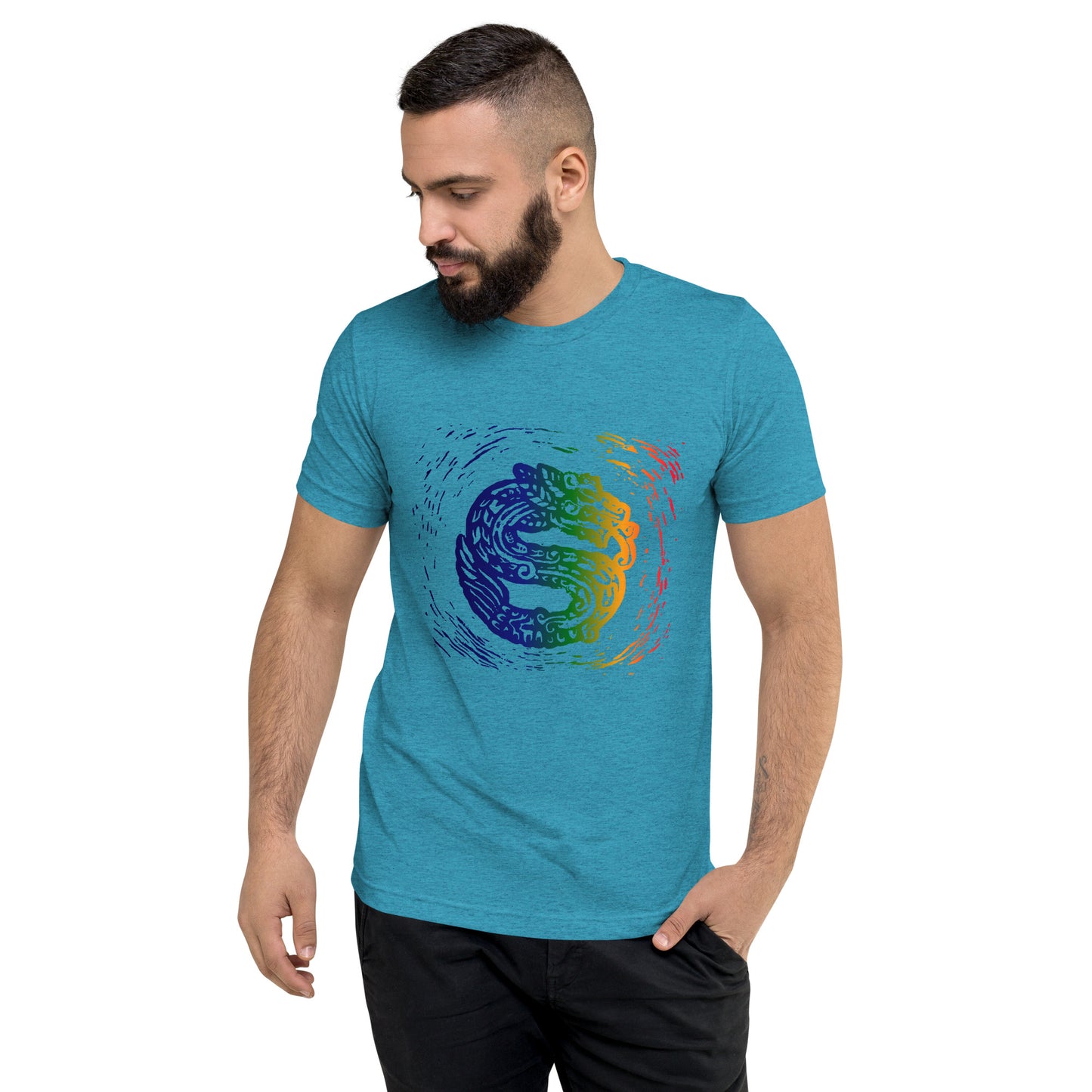 Auron's Art - Quetzalcoatl Short sleeve t-shirt