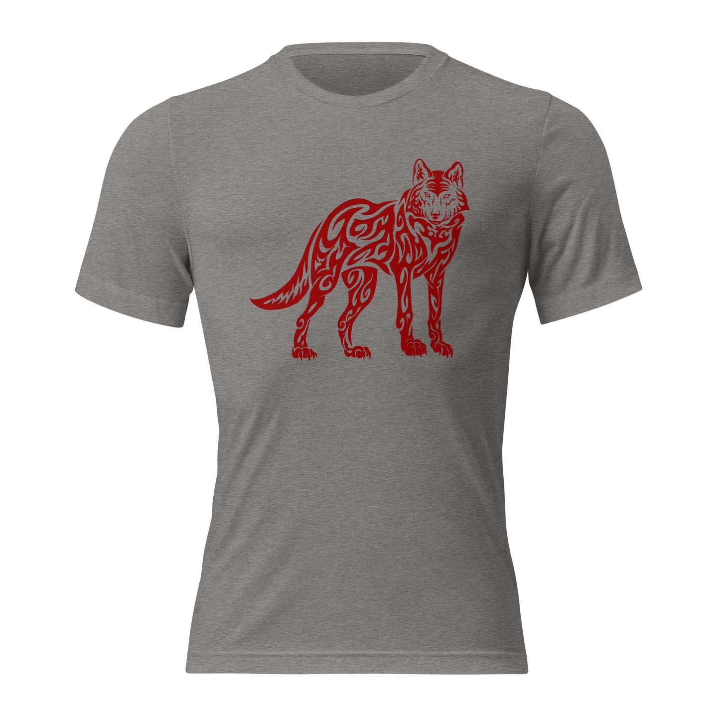 Short sleeve t-shirt - Wolf Clan/Red