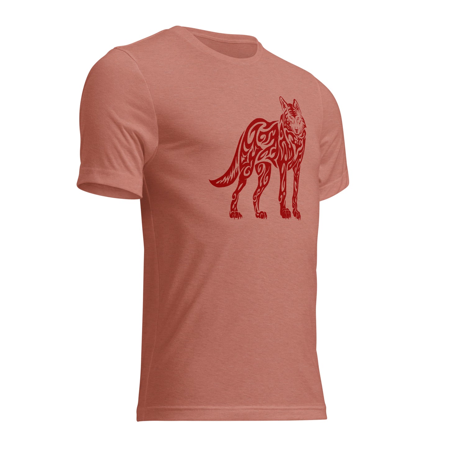 Short sleeve t-shirt - Wolf Clan/Red