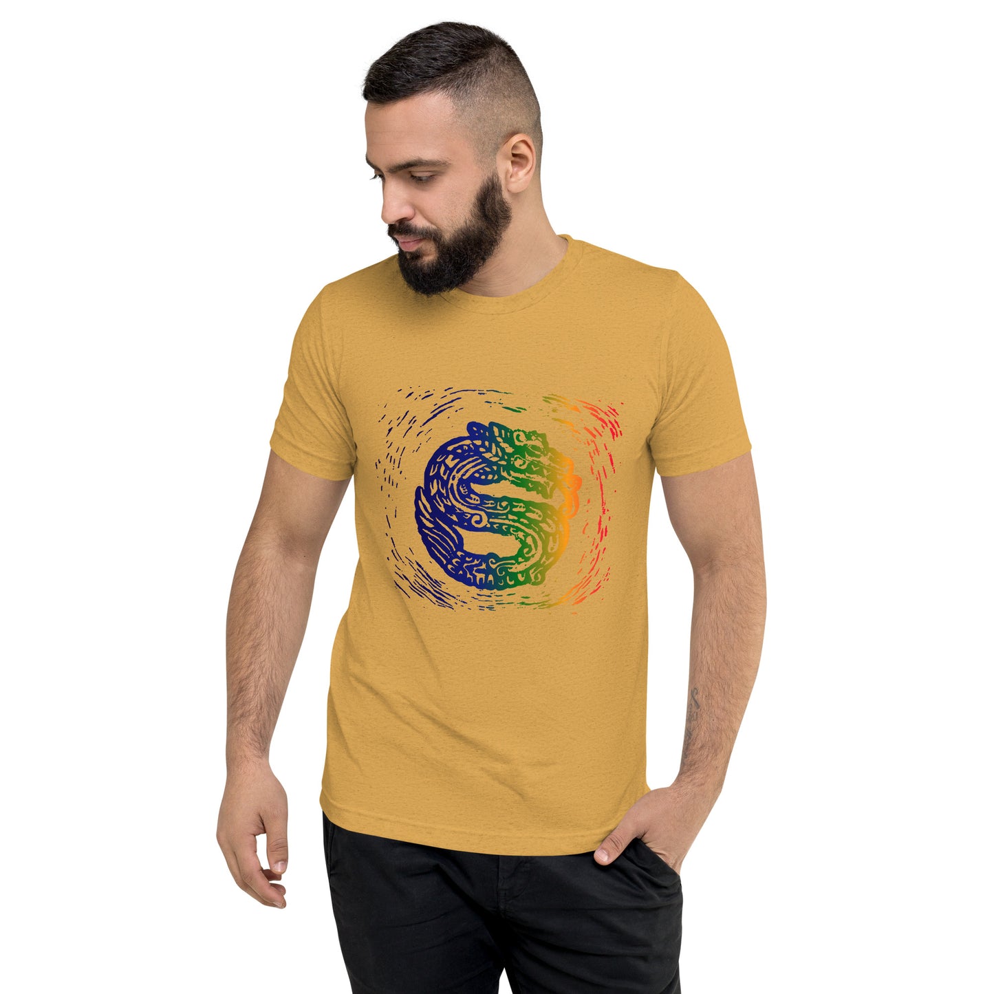 Auron's Art - Quetzalcoatl Short sleeve t-shirt