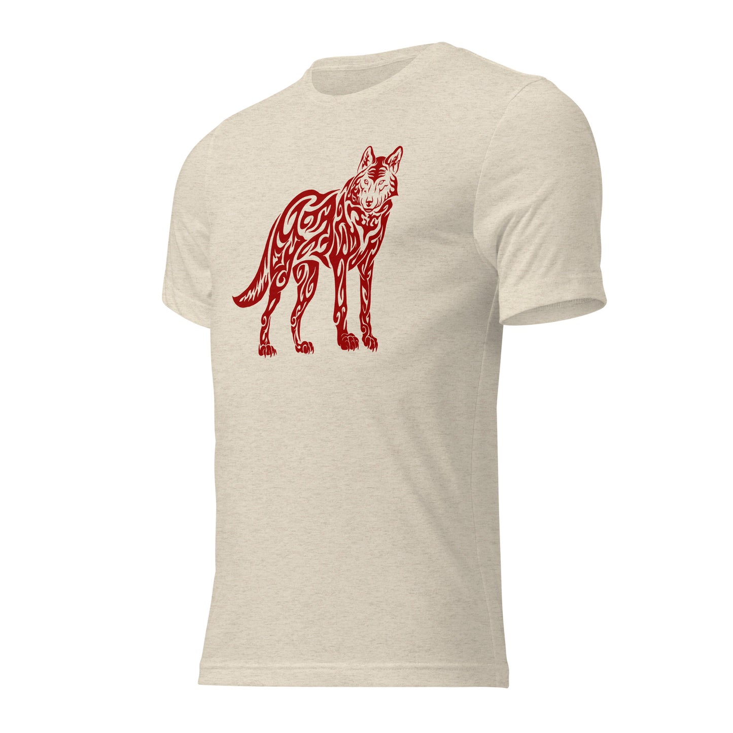 Short sleeve t-shirt - Wolf Clan/Red