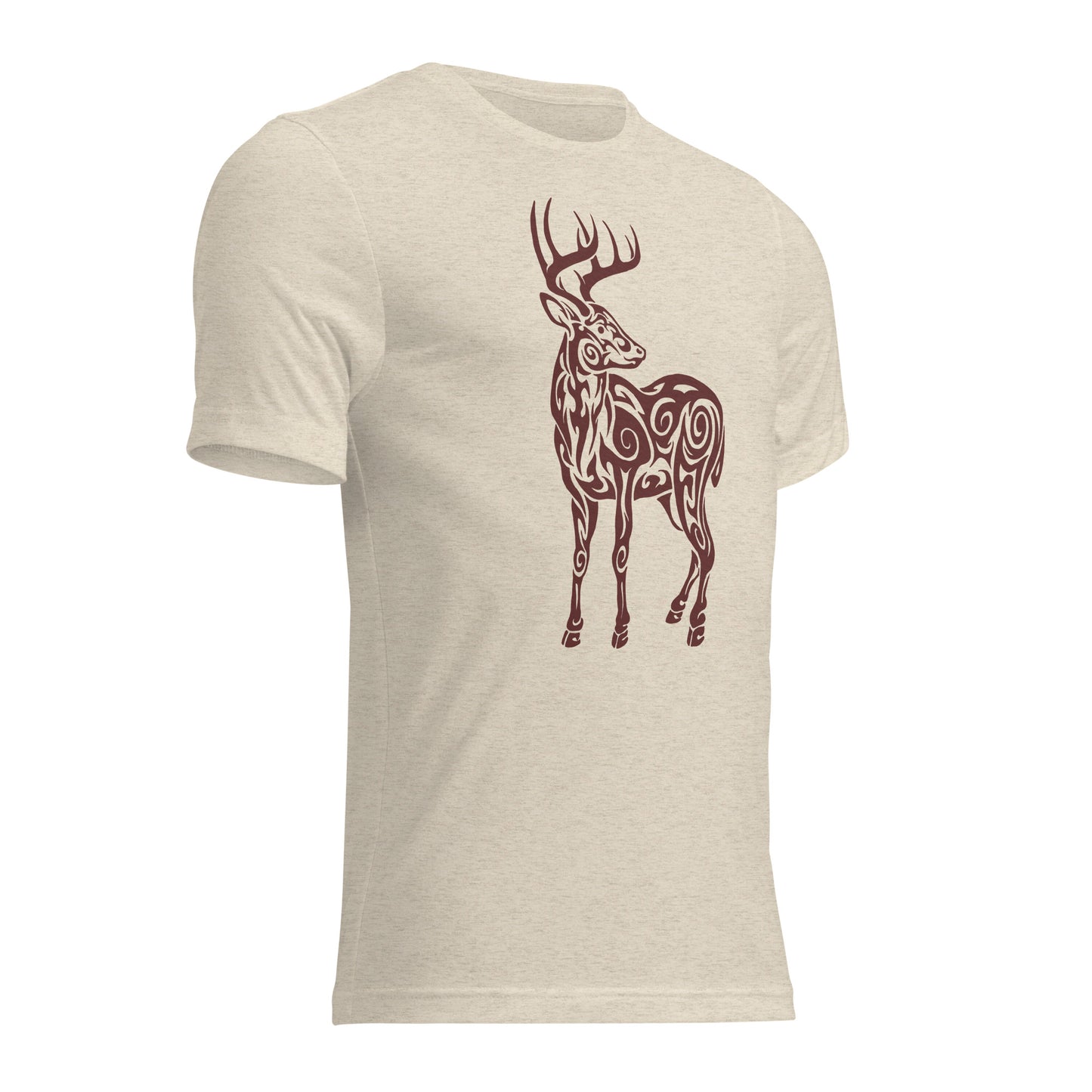 Short sleeve t-shirt - Deer Clan/Brown