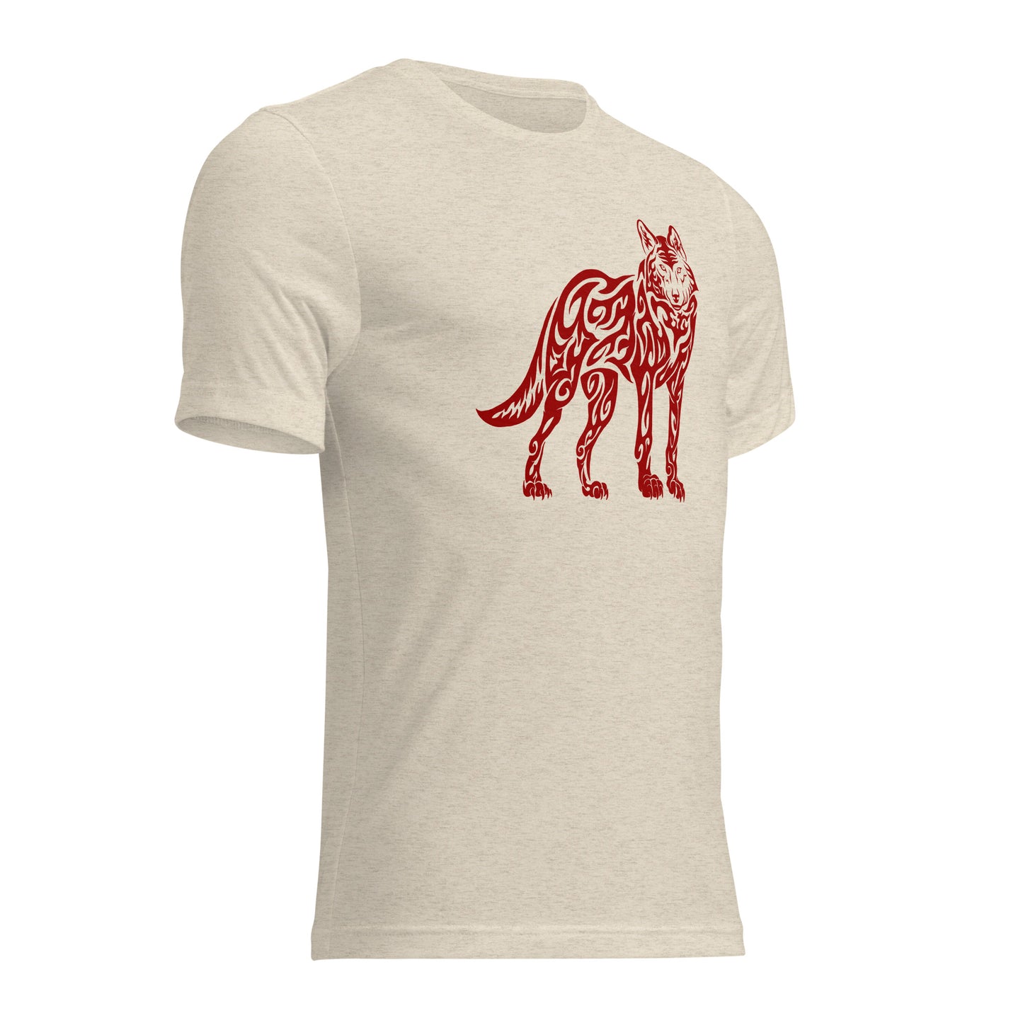 Short sleeve t-shirt - Wolf Clan/Red