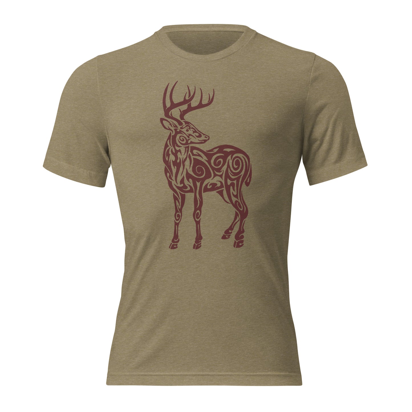 Short sleeve t-shirt - Deer Clan/Brown