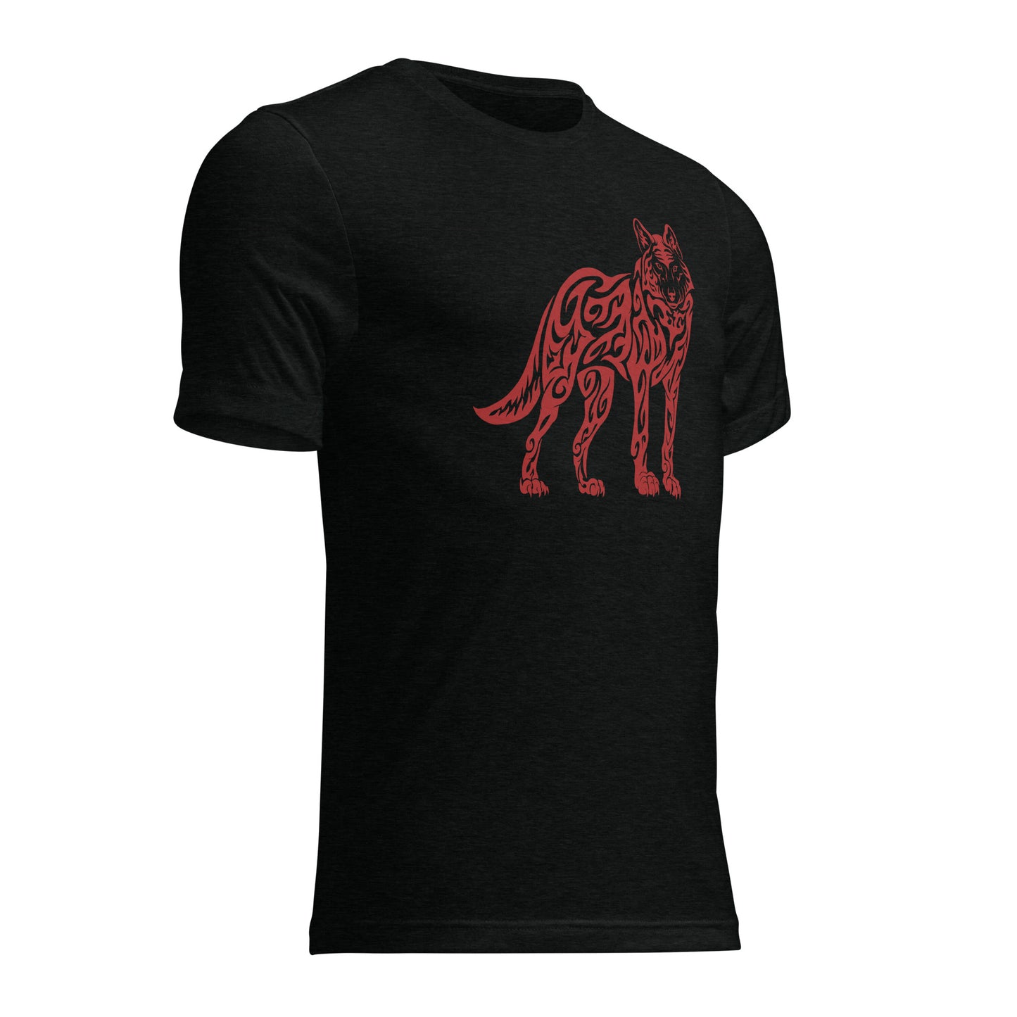 Short sleeve t-shirt - Wolf Clan/Red