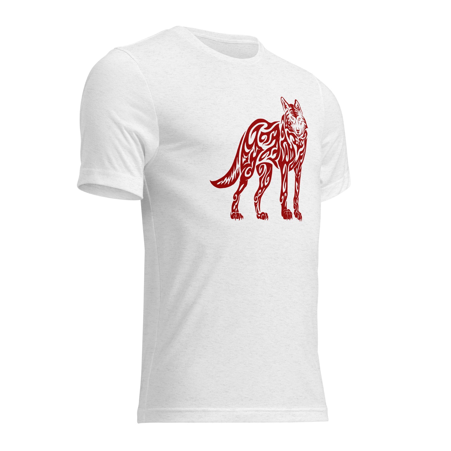 Short sleeve t-shirt - Wolf Clan/Red