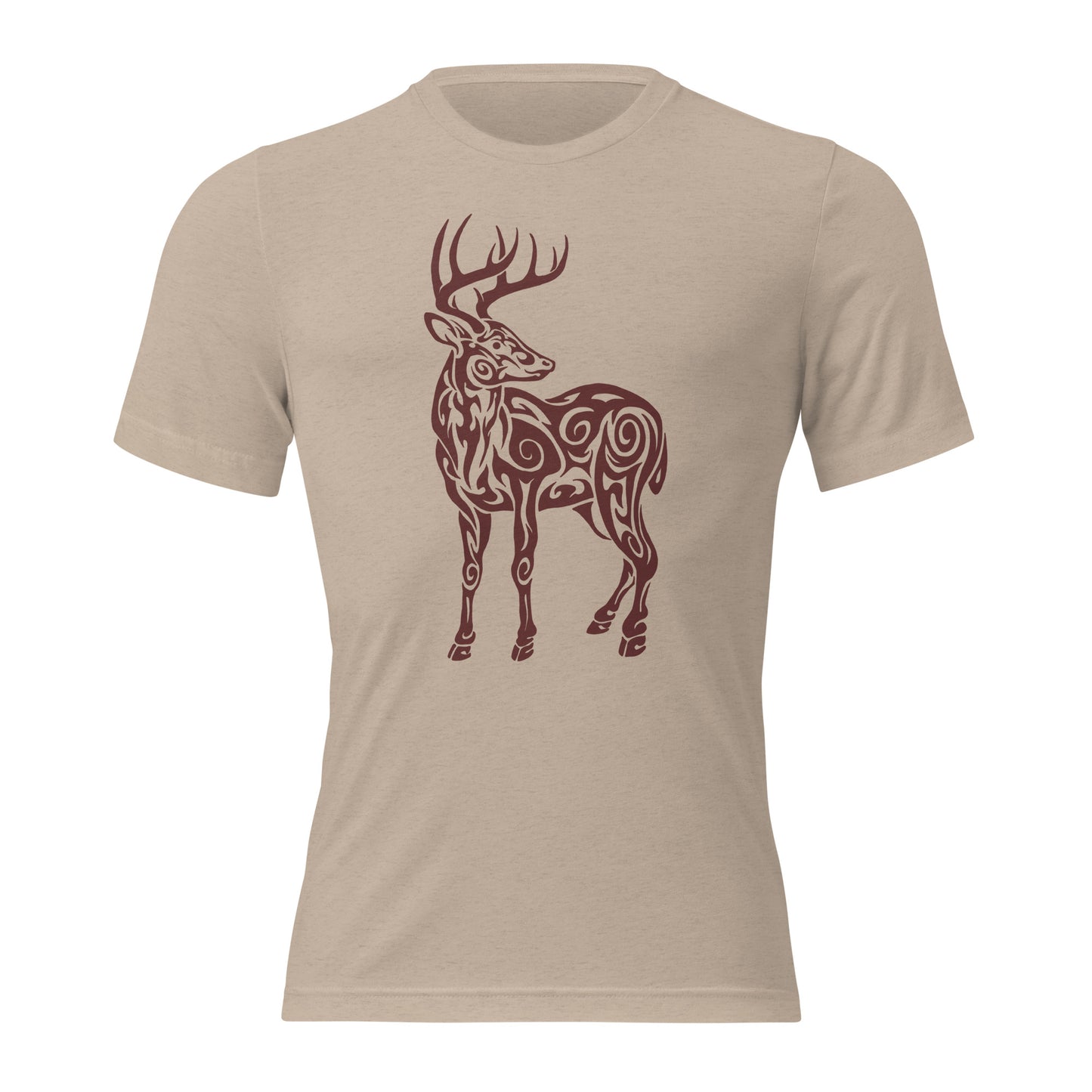 Short sleeve t-shirt - Deer Clan/Brown