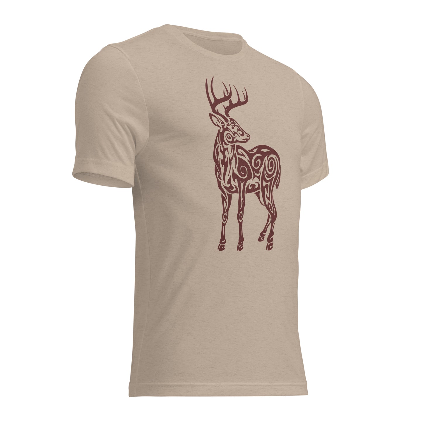 Short sleeve t-shirt - Deer Clan/Brown