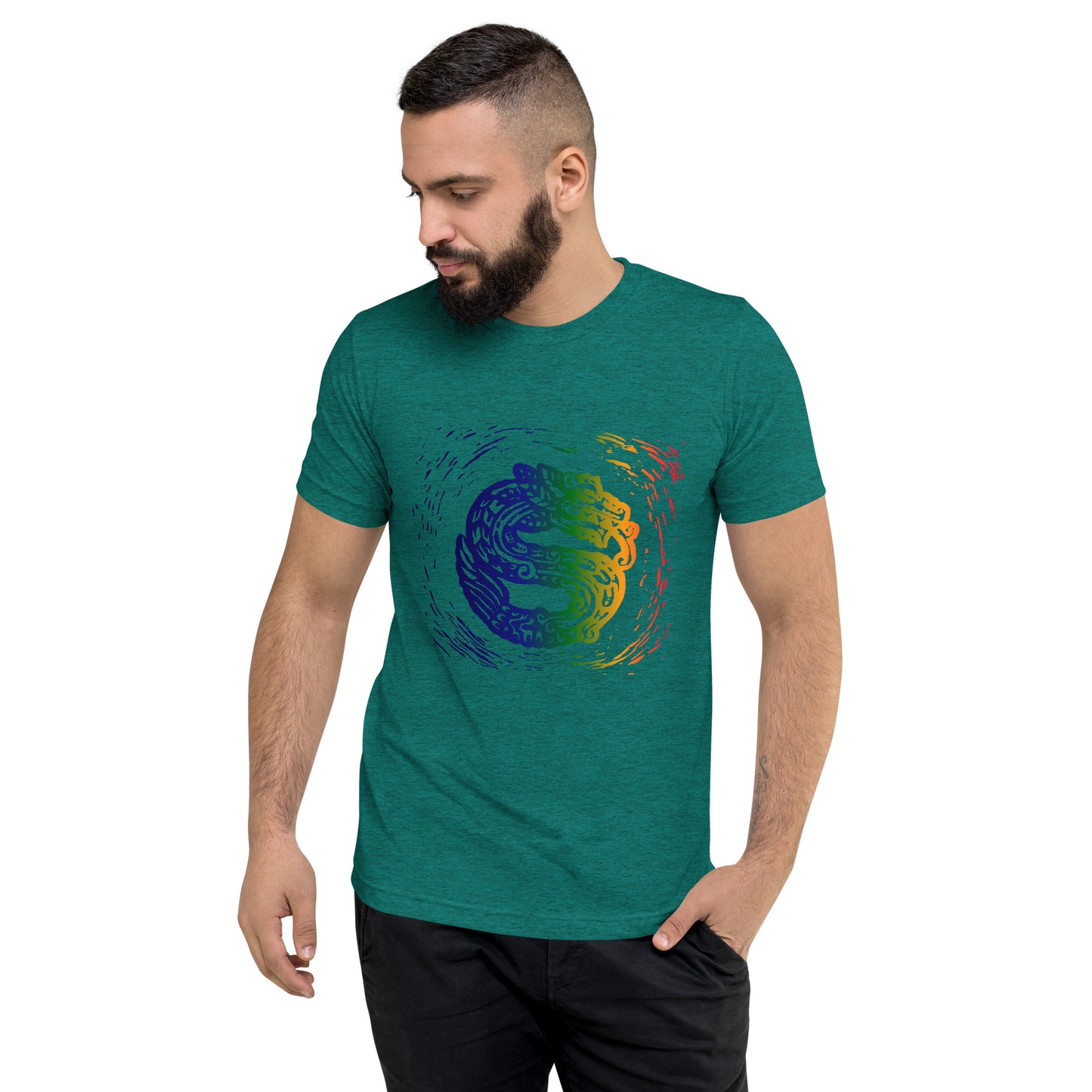 Auron's Art - Quetzalcoatl Short sleeve t-shirt